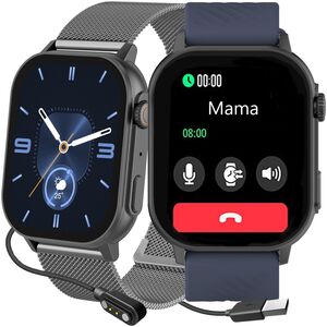 Smartwatch Gravity Zegarek SMARTWATCH GRAVITY GT15-4 TI/TI/BU