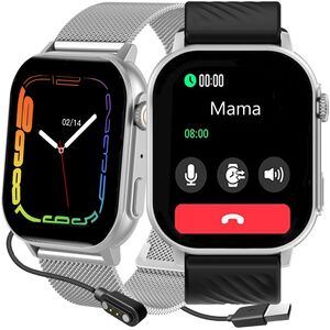 Smartwatch Gravity Zegarek SMARTWATCH GRAVITY GT15-9 SR/SR/BK