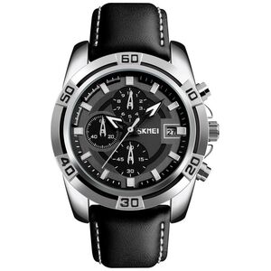 Zegarek Męski Skmei 9156SIBK + BOX