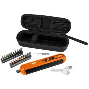 Wkrętak akumulatorowy 4V, Li-Ion, USB-C