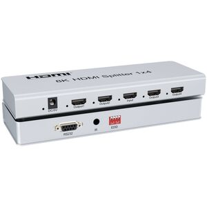 PremiumCord HDMI 2.1 splitter 1-4 porty, 8K@60Hz, 4K@120Hz, 1080p, HDR