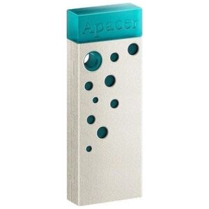 Apacer USB flash disk, USB USB 2.0, 32GB, AH11J, Turquoise green, AP32GAH11JG-1, USB A, py�oszczelna, wodoodporna