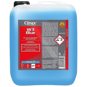 Żel CLINEX W3 Blue, do czyszczenia sanitariatów, 5l -