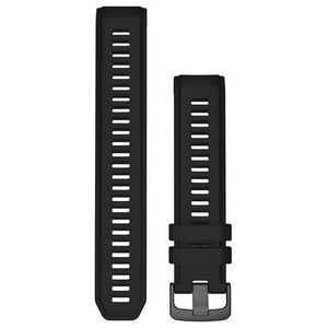 Garmin Pasek silikonowy na nadgarstek - seria Instinct 2 (czarny / grafitowa sprzączka) (010-13105-06)