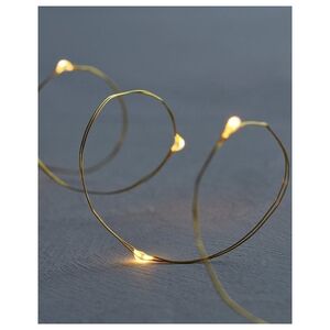 Sirius Home 30781, Gold, 20 bulb(s), Incandescent, Battery, AA, 1900 mm