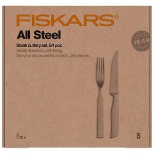 All Steel steak tool set 24 pcs.