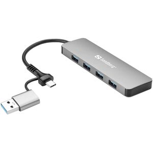 USB-C/A to 4xUSB 3.0 Hub
