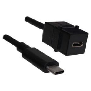 Bachmann BACHMANN Złącze Keystone USB 3.1 typu C żeńskie/żeńskie, 0,5 m