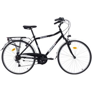 Men's city bike BOTTARI VENEZIA, size 28, black.