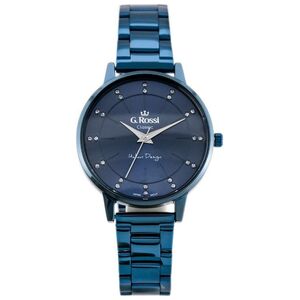 Zegarek Gino Rossi Zegarek  - C11715B-6F1 (zg777e) blue uniwersalny