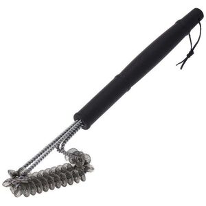 BBQ Szczotka do czyszczenia grilla rusztu skrobak 38 cm