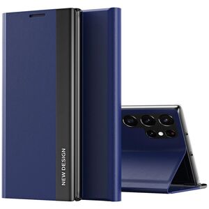 Sleep Case Pro etui do Samsung Galaxy S25 Ultra z klapką i podstawką - niebieskie