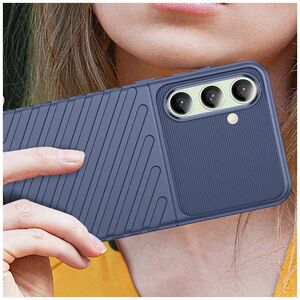 Thunder Case etui do Samsung Galaxy S24 FE silikonowy pancerny pokrowiec - niebieskie