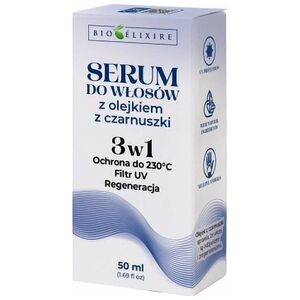 Bioelixire Serum do włosów z olejkiem z czarnuszki 3w1 50ml