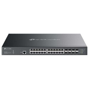 Omada 32-Port 10GE L2+ Managed Switch mit 24-Port PoE+