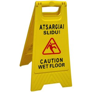 CAUTION WET FLOOR