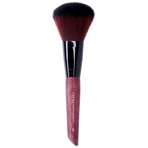 IDC OSOM Professional Precision powder brush kosmetinis teptukas biriai, mineralinei pudrai, veido ir pečių sritims, sintetinio plauko šereliai