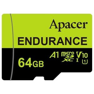 Apacer  Endurance V30 A1, 64GB, micro SDXC, AP64GEDM1D05-R, UHS-I U3 (Class 10)