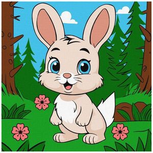 Malowanie po numerach - Magiczny królik Kids