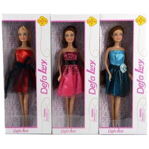 Madej Lalka 29cm 3rodz suknia koktajlowa 009704 57784