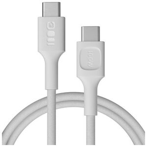 Kabel USB-C 1,2m 100W Greencell PowerStream Szybkie Ładowanie PD Snow White