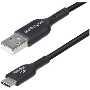 StarTech USB2AC1MNC kabel USB USB 2.0 1 m USB A USB C Czarny
