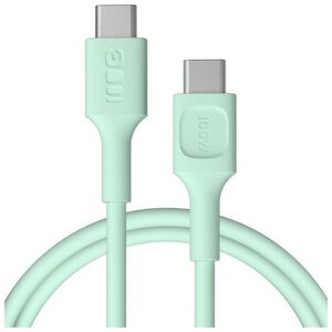 Green Cell Kabel USB-C-USB-C PowerFlex 100W silikonowy 1.2m zielony