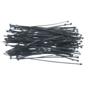 Topex Opaski zaciskowe 4,8 x 370mm 75szt. czarne (44E982)