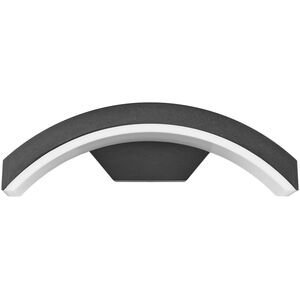 PILEA LED 9W, lampa ogrodowa, 700lm, IP54, 4000K, czarna