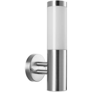 EDERA oprawa ogrodowa, E27, max. 15W, IP44, stal nierdzewna