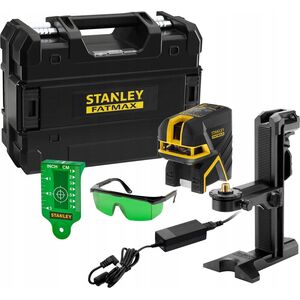 ST.FATMAX CROSS LASER +5 POINT GREEN Li-ION 30m