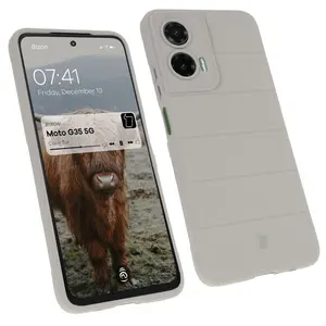 Bizon Case Tur Motorola Moto G35 5G light grey