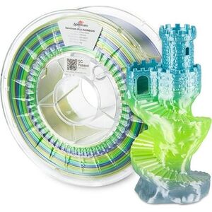 Spectrum Spectrum 3D filament, PLA Silk Rainbow, 1,75mm, 1000g, 81019, frost gloss