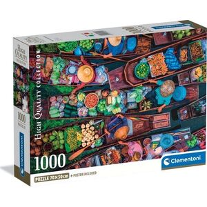 CLE puzzle 1000 Compact Thai Floating Market 39932