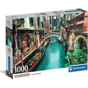 CLE puzzle 1000 Compact Venice canal 39945