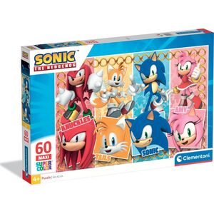 CLE puzzle 60 maxi SuperKolor Sonic 26073