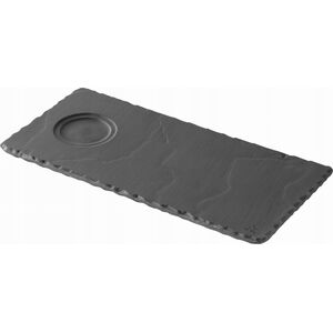 BASALT taca z wycięciem na kubek (śr:5 cm)