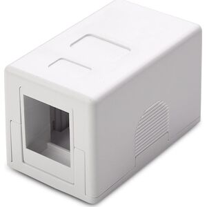 Techly Techly 366327 Obudowa natynkowa na 1 moduł Keystone RJ45 lub RJ11/12