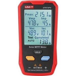 MPPT testeris, 5-800W, 0-35A,  12-60VDC, rankinis/auto rezimas, UNI-T