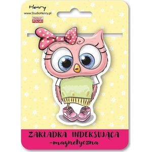 Zakładka magnetyczna - Sowa young