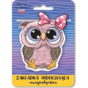 Zakładka magnetyczna - Sowa adult