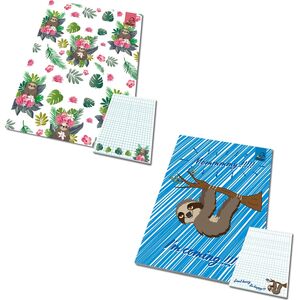 Notes A6/50K kratka poddruk Leniwce (10szt)