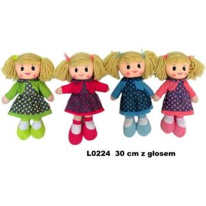 Sun-Day Lalka szmacianka z głosem, 30 cm (L0224)