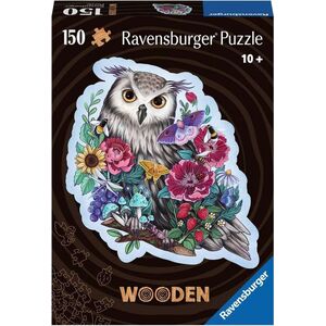 Ravensburger Ravensburger Wooden Puzzle Mysterious Owl (150 pieces)