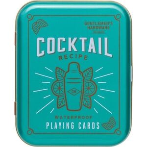 Gentlemens Hardware Karty do gry Cocktail