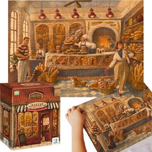 Dodo Puzzle "Piekarnia" 300 Elementów Układanka Zestaw Dla Dzieci I Dorosłych