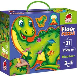 Puzzle podłogowe Dinozaury