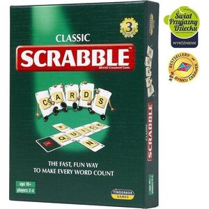 Scrabble Karty wersja angielska PIATNIK