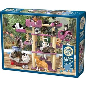 Puzzle 500 Drapak dla kota G3