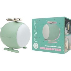 Lampka nocna LED helikopter zielony